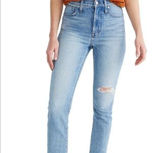 The Perfect Vintage Crop High waist jeans